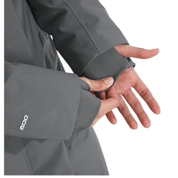 The North Face Women's XL Arctic Parka charcoal gray - Picture 9 of 13